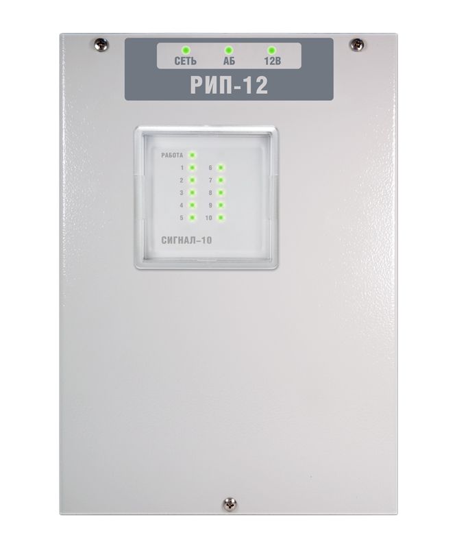 РИП-12 исп.20 Резервированный источник питания 12 В, 1А, АКБ 7А/ч (РИП-12-1/7М2-Р)