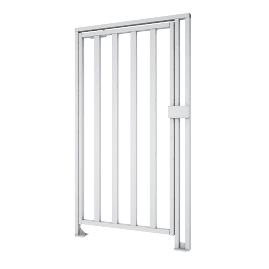 OXGARD К-10-Н левая Калитка полноростовая, нержавеющая сталь
