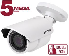 BD4780RCV Видеокамера сетевая, уличная, f=2.8-12, ИК (15м), IP66, 5Мп Beward