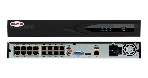 BK1232H2-P16 Видеорегистратор сетевой 32-канальный Beward