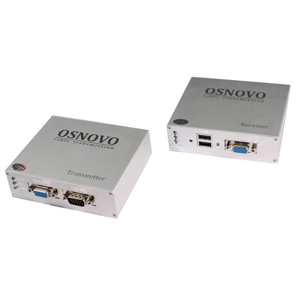 TA-VKM/3+RA-VKM/3 (ver.2) Комплект (приемник + передатчик) для передачи VGA Osnovo