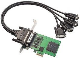 CP-104EL-А-DB9М Мультипортовая плата для шины PCI Express