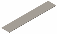 Ека КЛ100 S0.8 L2500, крышка лотка  (цинк)
