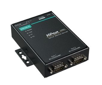 NPort 5250A Преобразователь 2 port RS-232/422/485 advanced, Power Adapter, DB9