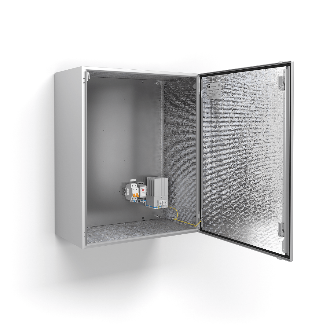 ТШ-12 Шкаф монтажный с обогревом 600х760х350 мм Тахион