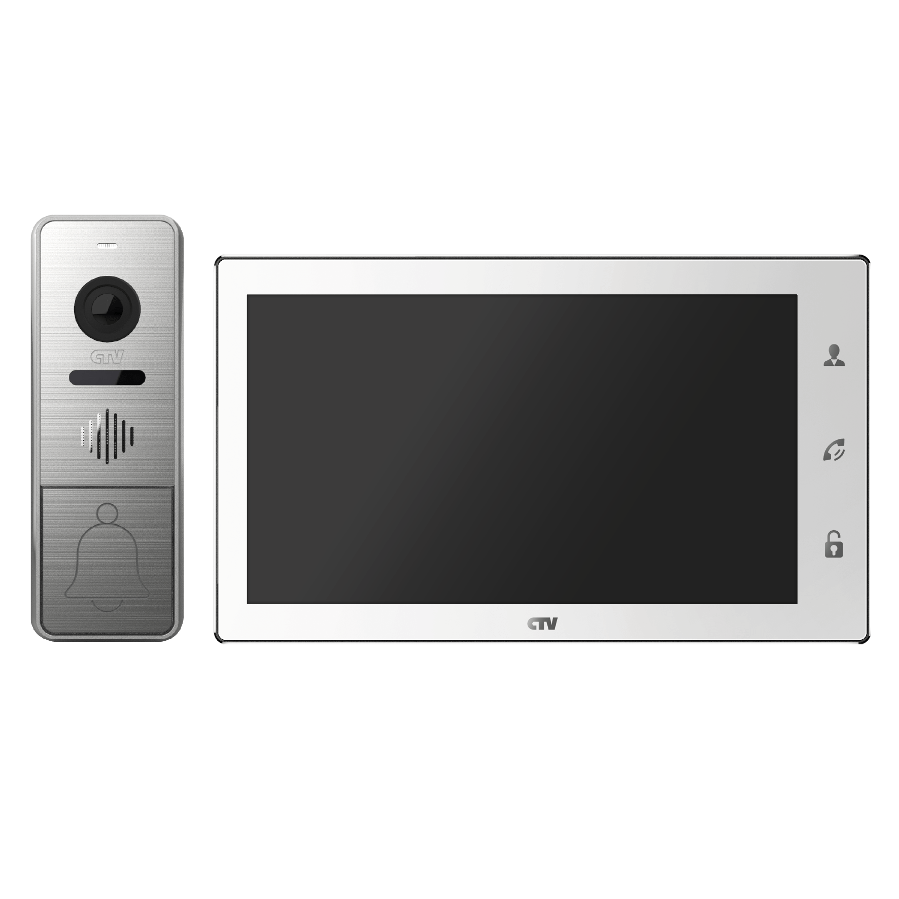 CTV-DP4706AHD W Комплект цветного видеодомофона (белый)