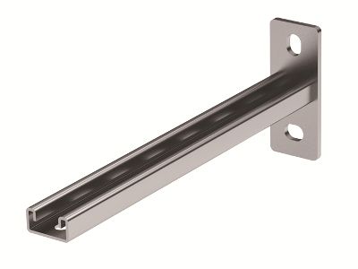 Консоль одиночная, 41х21 мм, осн. 400 (DKC) BBP2140