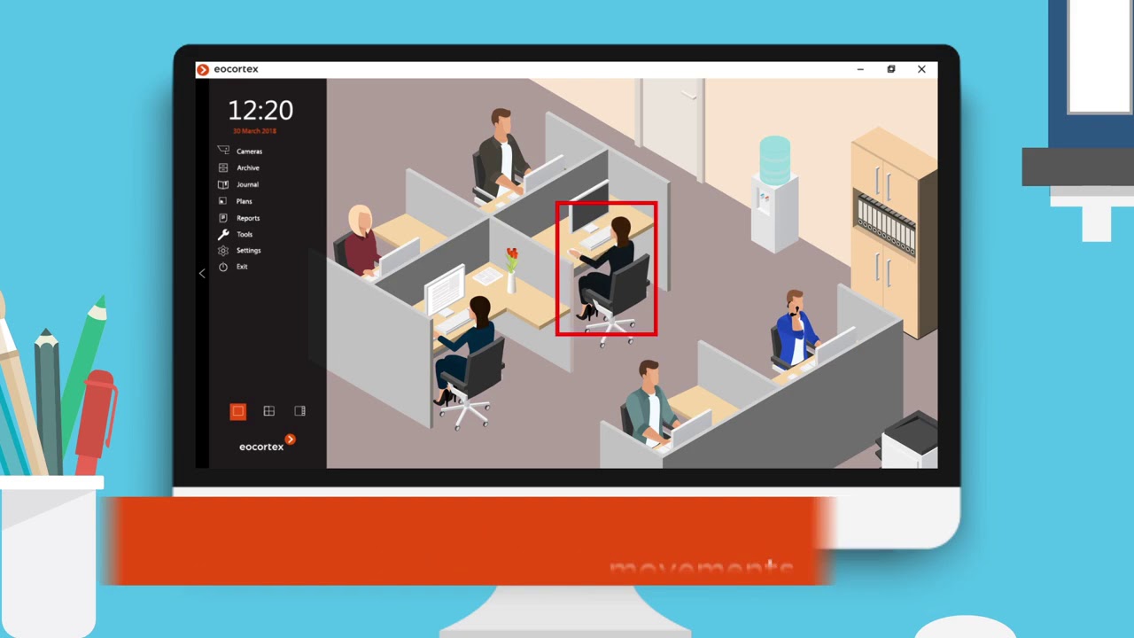 MACROSCOP Модуль контроля активности персонала