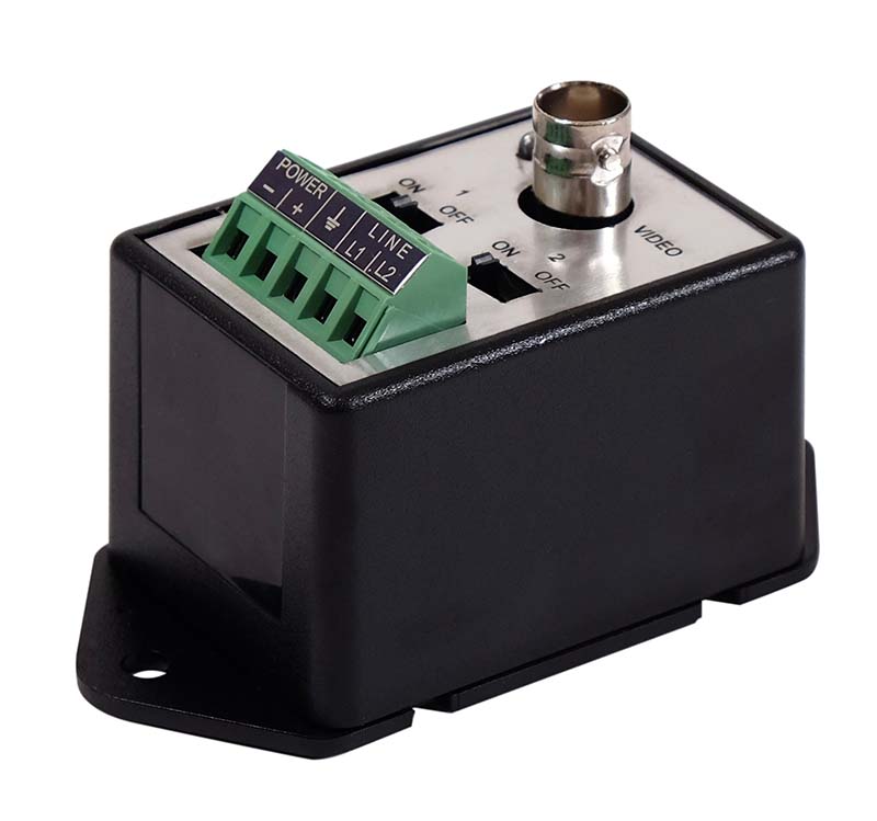 AVT-RX1016HD Активный приемник Mp/2Mp AHD/CVI/TVI по витой паре с грозозащитой