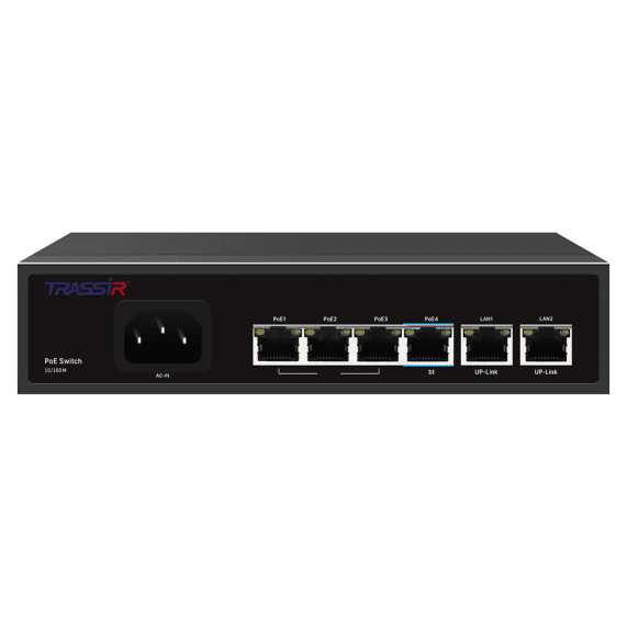 TR-NS1206-65-4PoE РоЕ-коммутатор неуправляемый 4 порта