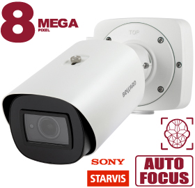 SV5018RBZ (f=3.6-10) Видеокамера сетевая, уличная ИК (65м), IP67, 8Мп Beward