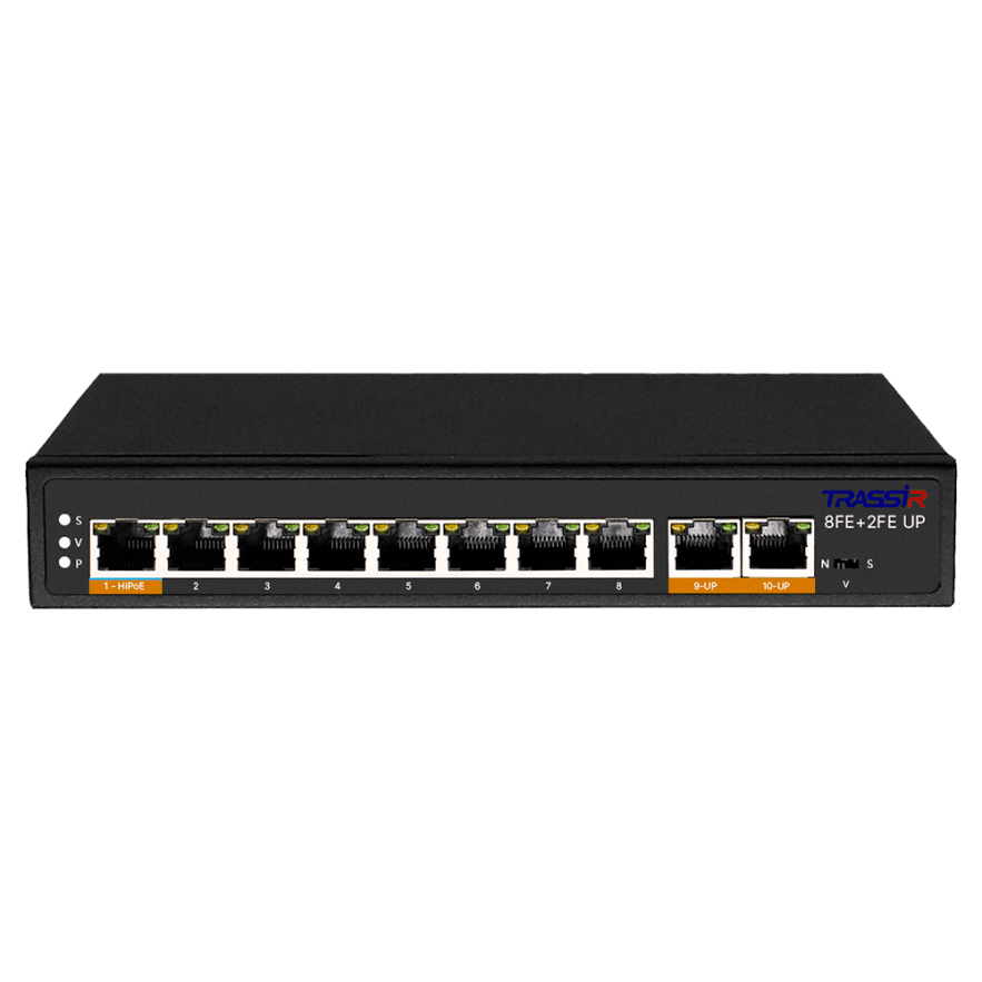 TR-NS1110-120-8POE РоЕ-коммутатор неуправляемый 8 портов