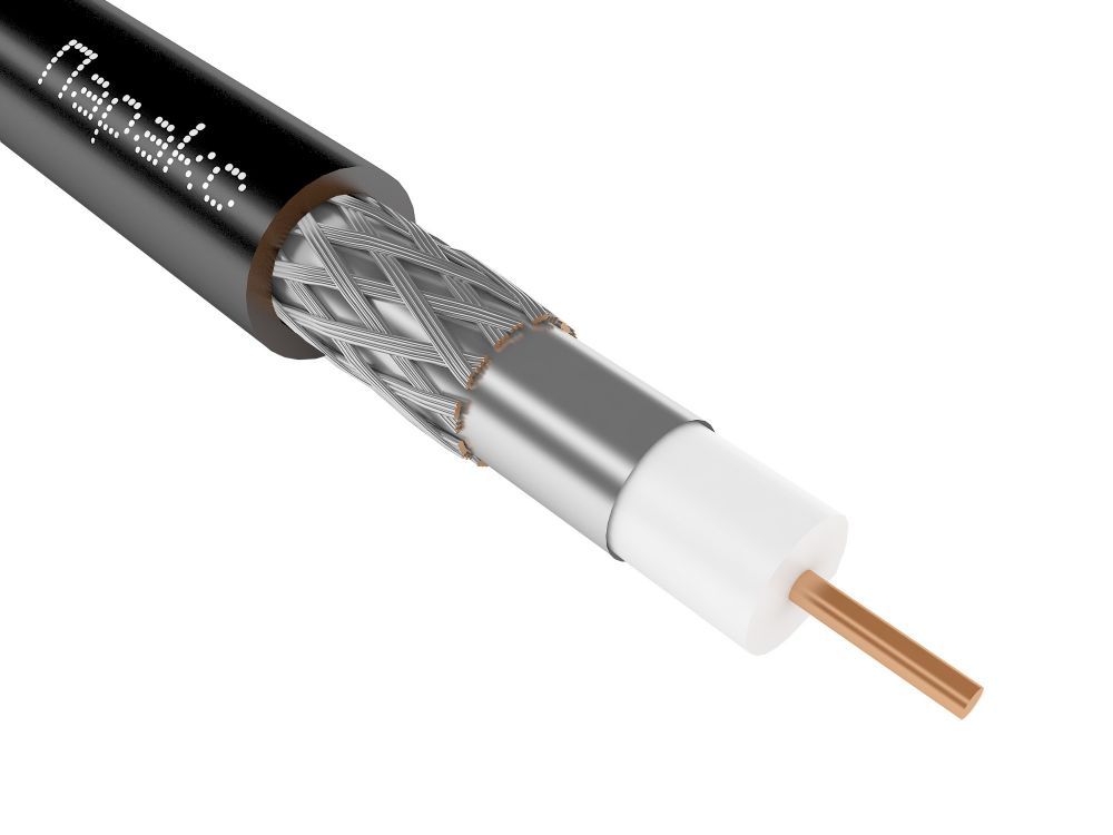 Кабель РК 50-4,8-37 коаксиальный радиочастотный, 250м (Паритет)