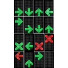 ИС-1/MATRIX 12-24 Светофор светодиодный двухсекционный универсальный