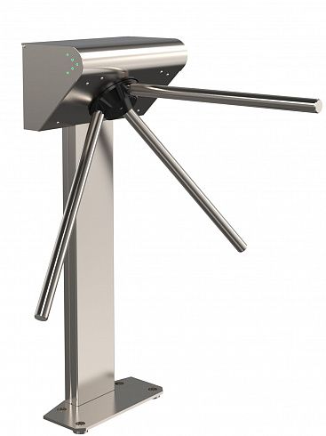 РД Т9М1-02 (0711) НЕРЖ Турникет трипод, напольный (без планок)