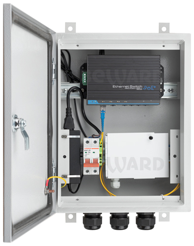 B-431-4P1F Коммутатор неуправляемый 4 порта, уличный  Beward