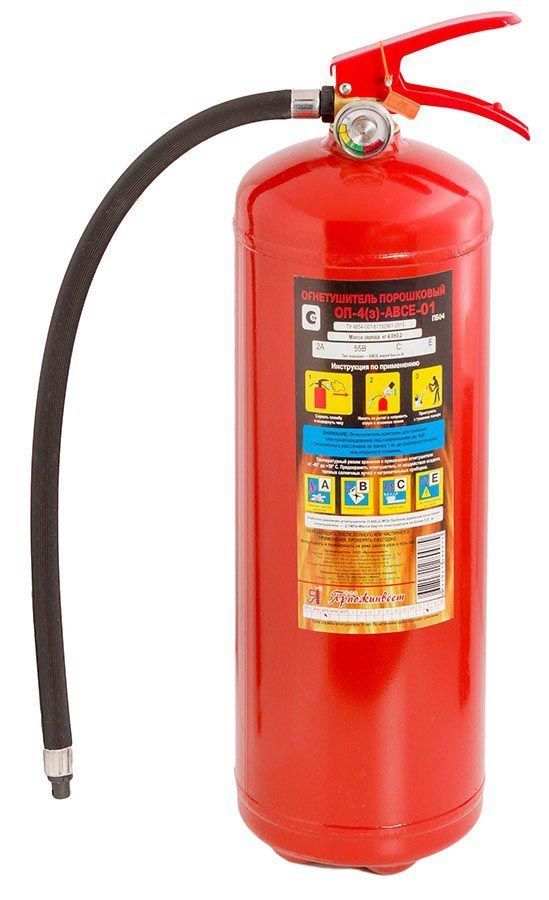 ОП-4 (з) ABCE-01 Огнетушитель порошковый