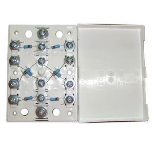 КРА-4 коробка распределительная абонентская на 4 абонента (300 Ом)