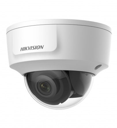 DS-2CD2125G0-IMS (f=4 mm) видеокамера купольная, сетевая, уличная, ИК (30м), IP42, 2Мп