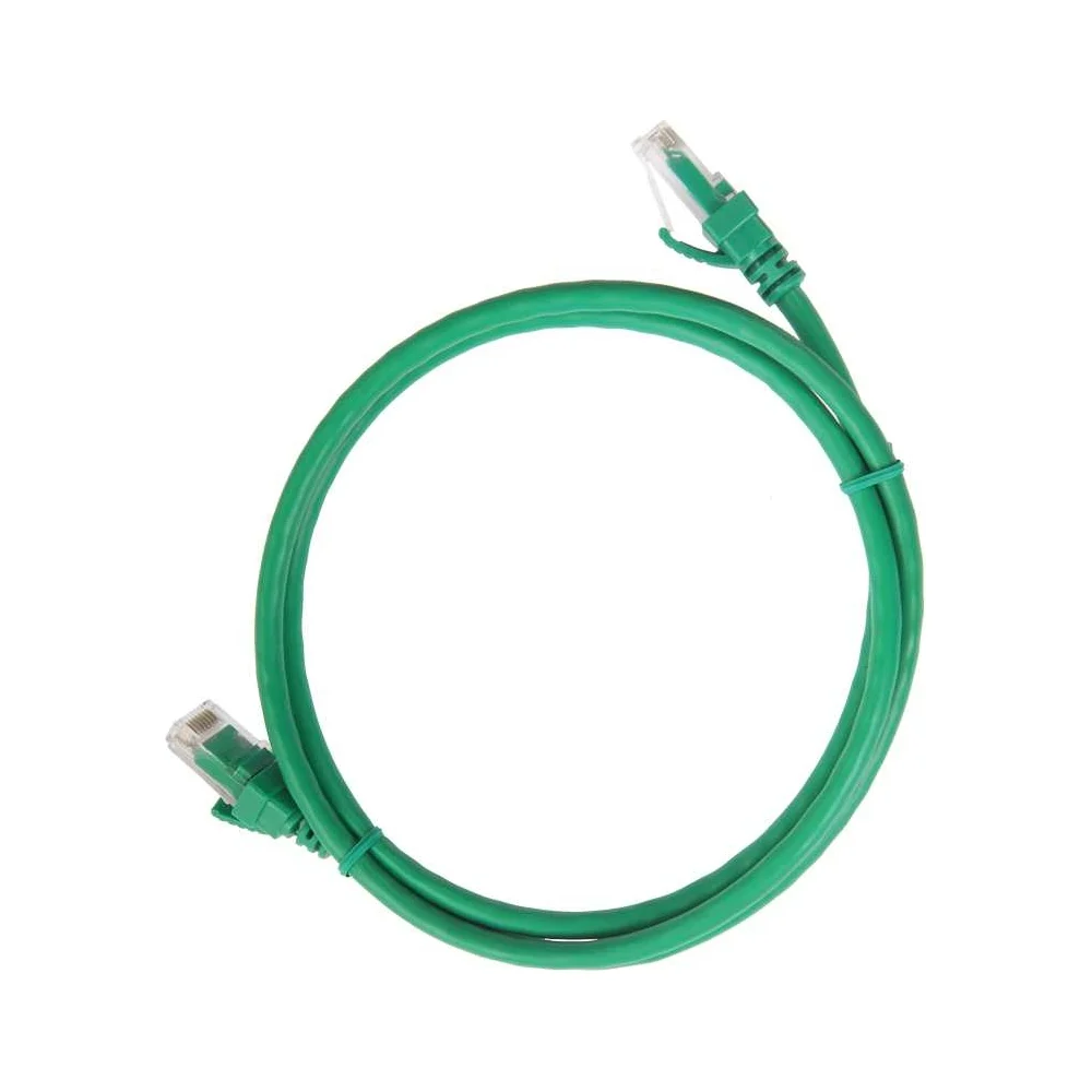 Патч-корд UTP cat.5e (5м) зеленый  (PC02-C5EU-5M ITK)