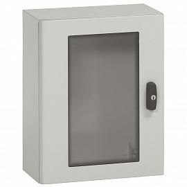 Шкаф Atlantic IP55 600х400х250 со стекл. дверцей Legrand 035494
