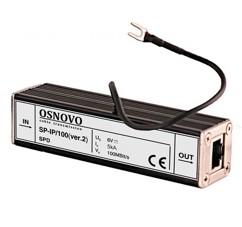 OSNOVO SP-IP/1000(ver.2) устройство грозозащиты