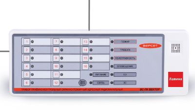 ВС-ПК ВЕКТОР ЛАВИНА Прибор приемно-контрольный радиоканальный