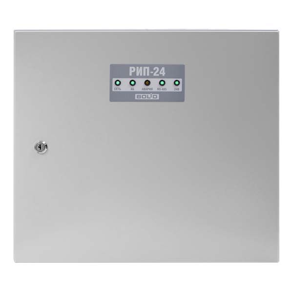 РИП-24 исп.57 источник питания 24В, 8А, АКБ 2х40 А/ч, RS-485 (РИП-24-8/40М3-Р-RS)