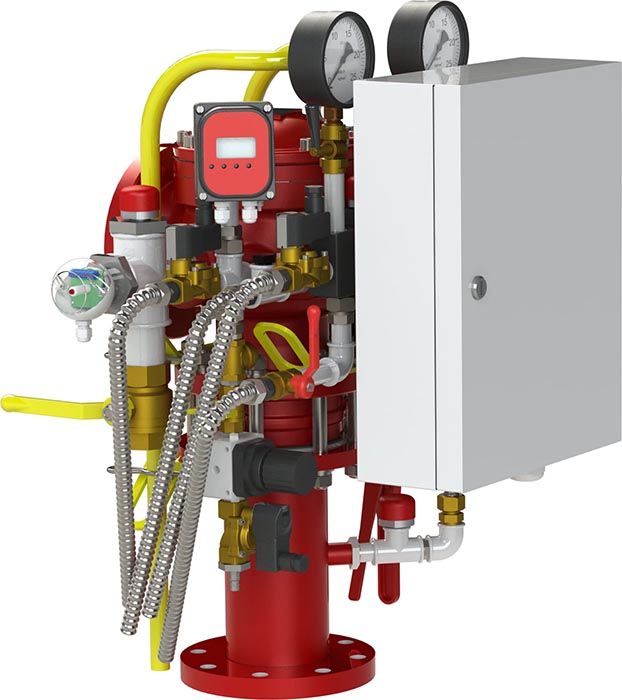 Узел управления  "Спринт-100" УУ-С100/1,6 Вз(Э220)-ВФ.04-"Спринт-100" (DN100)