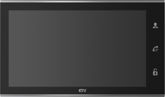 CTV-M4105AHD B Монитор видеодомофона 10" (черный)