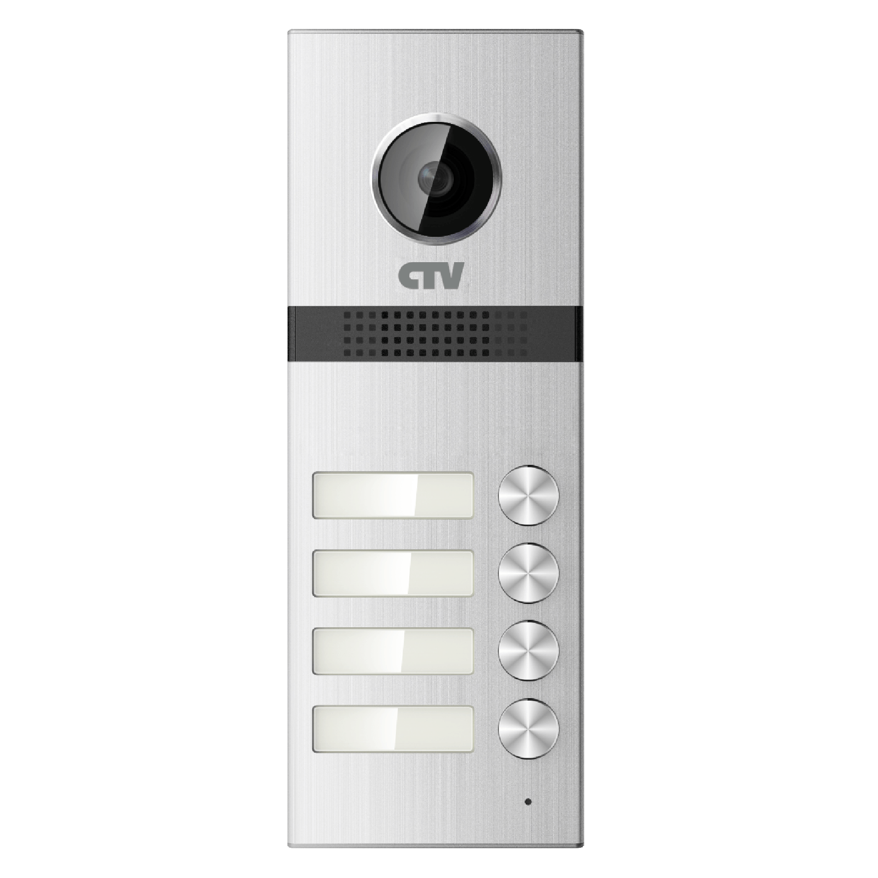 CTV-D4MULTI Вызывная панель цветного видеодомофона на 4 абонента, 1000ТВЛ