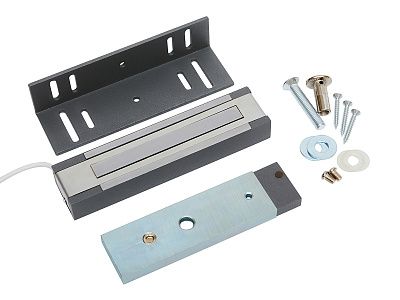 ML-200K-3 Premium Grey (с уголком) Замок электромагнитный премиум-класса, 200кг