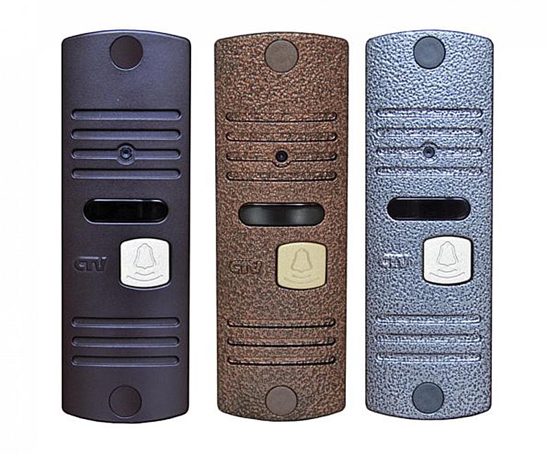 CTV-D10 Plus S Вызывная панель видеодомофона (серебро)