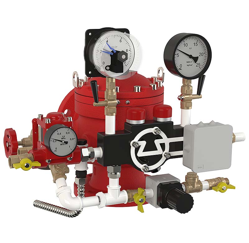 Узел управления спринклерный воздушный УУ-С100/1,6Вз-ВФ.О4