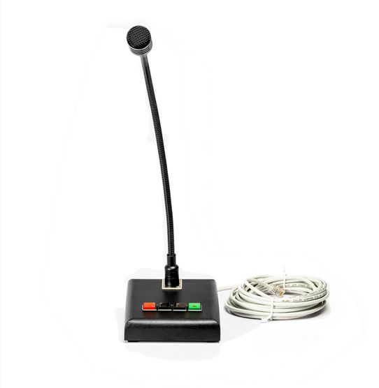 РТС-2000 ПМ-8 Пульт управления и контроля микрофонный (8 кнопок управления)