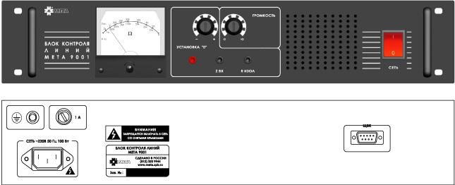 МЕТА 9001 Блок контроля и измерений