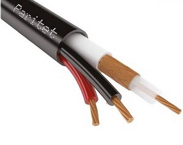 Кабель КВК-П-3ф 2х0,75 комбинированный (200м/бухта) (Паритет)