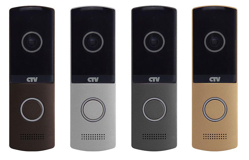 CTV-D4003NG B Вызывная панель, антивандальная (гавана)