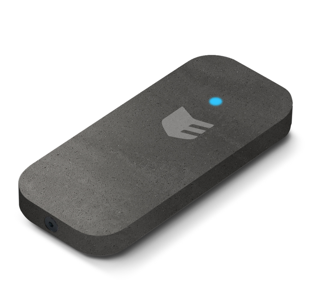 Считыватель ESMART Reader BLE серии STONE, Mullion ER1501 (Carbon Сoncrete)