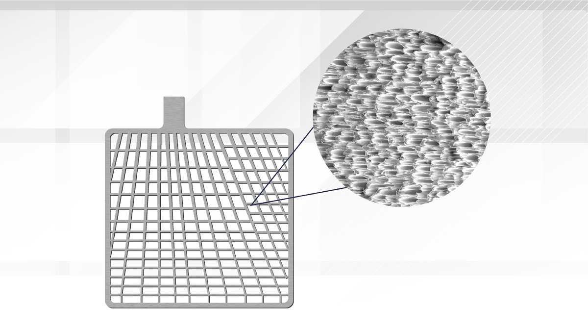 Прокатно-штампованные решетки имеют плотную структуру сплава, упорядоченное расположение волокон, практически без пор, усадки и трещин