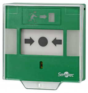 ST-ER106DLS-GN Устройство разблокировки двери с восстанавливаемой кнопкой