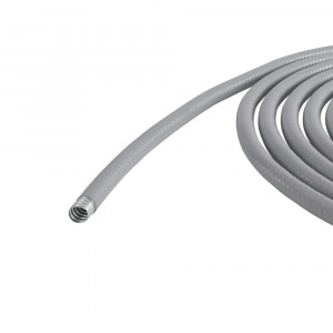 Металлорукав DN 50мм в гладкой EVA изоляции, Dвн 50,5 мм, Dнар 58,5, IP66, 25 м, серый (DKC) 607E050