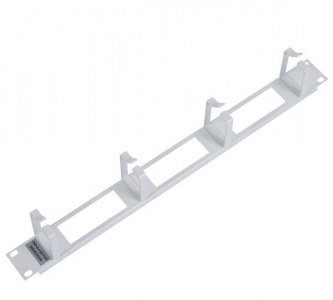 ГКО-О-4.62 Кабельный органайзер горизонтальный 19" 1U с окнами, 4 кольца