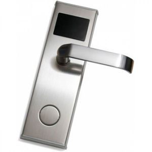 Z-7 EHT (серебро) Замок электромеханический на дверь с питанием от батареек