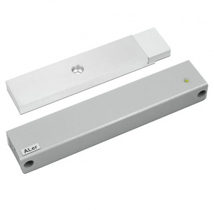 AL-400-12V Premium (серый) Замок электромагнитный