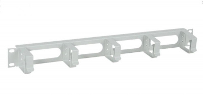 Кабельный органайзер 19", 1U, 5 колец, серый  ITK CO35-1M5RM