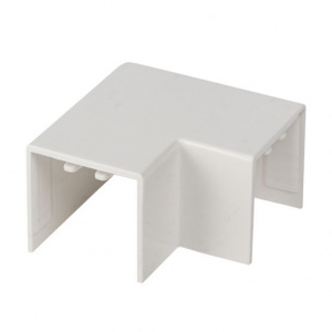 Поворот 90 гр. 25х16 (4шт/уп) белый EKF-Plast  (abw-25-16x4)