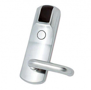 Z-8 EHT (серебро) Замок электромеханический на дверь с питанием от батареек