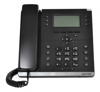 IP-телефон VP-15P: 2 SIP аккаунта, 2x100M, ЖК дисплей, PoE