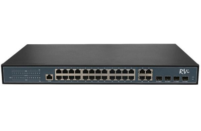 RVi-1NSM24G-4C Коммутатор сетевой РоЕ 28-порт